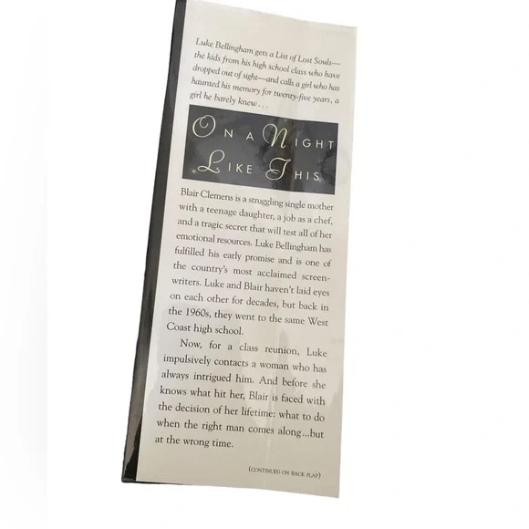 On A Night Like This A Novel - Picture 3 of 3